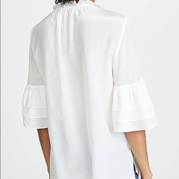 Alice + Olivia Julius Tier Sleeve Tunic Top - Picture 2 of 4